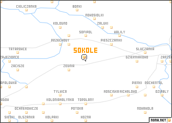 map of Sokole