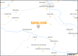 map of Sokolikha