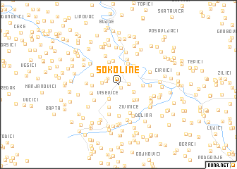 map of Sokoline