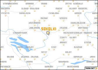 map of Sokółki