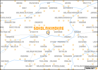 map of Sokolniki Mokre