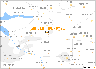 map of Sokol\