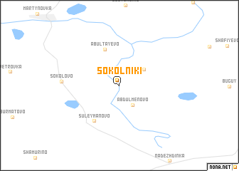 map of Sokol\