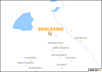 map of Sokol\