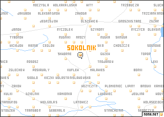 map of Sokolnik