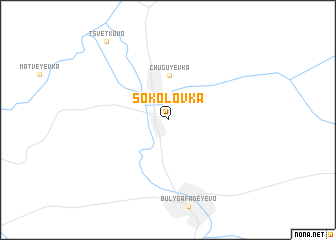 map of Sokolovka