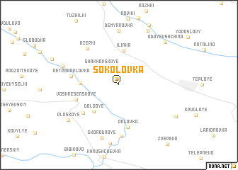 map of Sokolovka