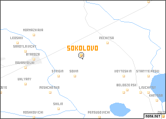 map of Sokolovo