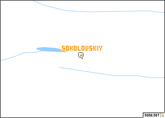map of Sokolovskiy
