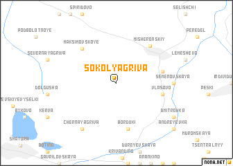 map of Sokol\