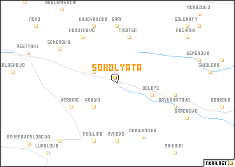 map of Sokolyata