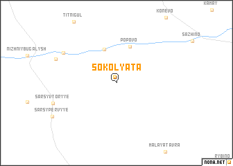 map of Sokolyata