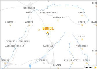 map of Sokol