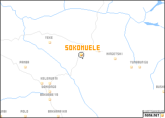 map of Sokomuele