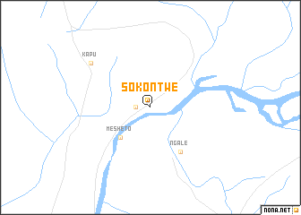 map of Sokontwe