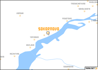 map of Sokornovo