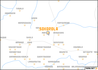 map of Sokorola