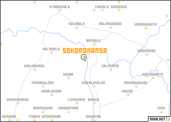 map of Sokoromansa