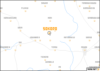 map of Sokoro