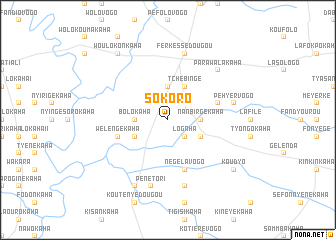 map of Sokoro