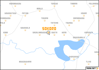 map of Sokoro
