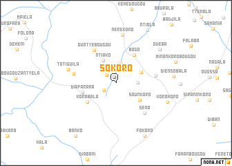 map of Sokoro