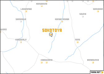 map of Sokotoya