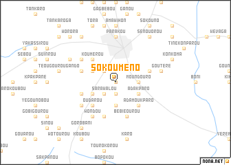 map of Sokouméno