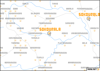 map of Sokourala