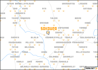 map of Sokoura