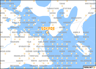 map of Sokpoe