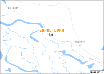 map of Sokrutovka