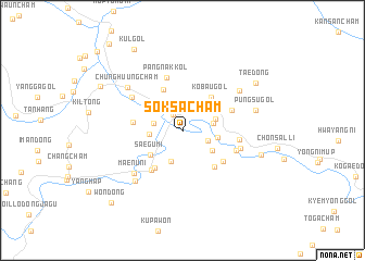 map of Soksach\