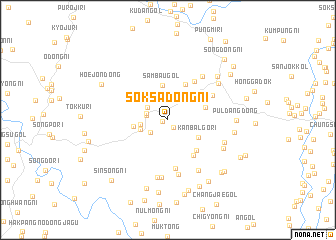 map of Soksadong-ni