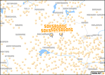 map of Sŏksa-dong