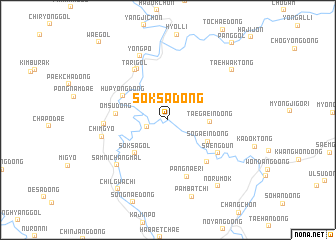 map of Soksa-dong