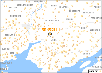 map of Soksal-li