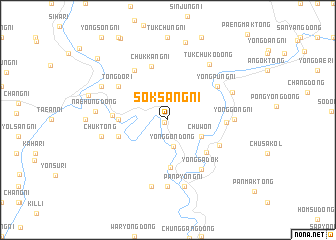 map of Sŏksang-ni