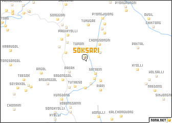 map of Sŏksa-ri