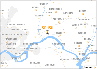 map of Sŏksil
