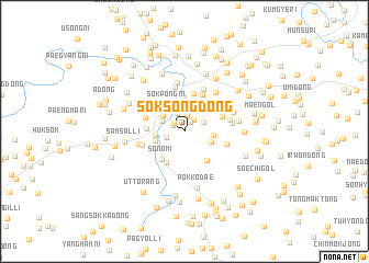 map of Sŏksong-dong