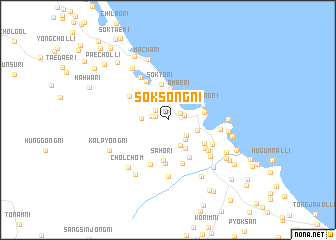 map of Sŏksŏng-ni