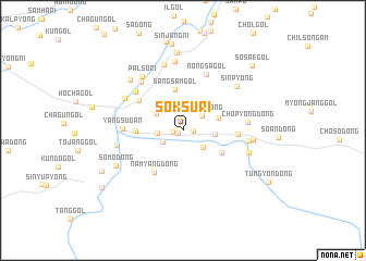 map of Sŏksu-ri