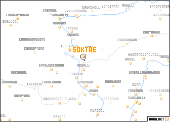 map of Sŏktae