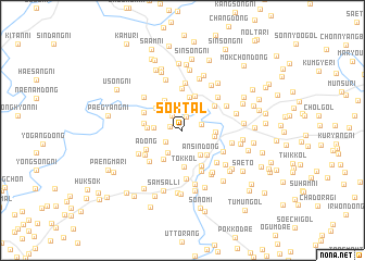 map of Sŏktal