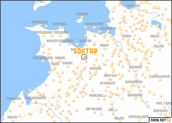 map of Sŏktap