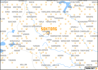map of Sŏk-tong