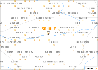 map of Sokule