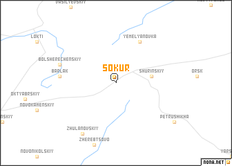 map of Sokur
