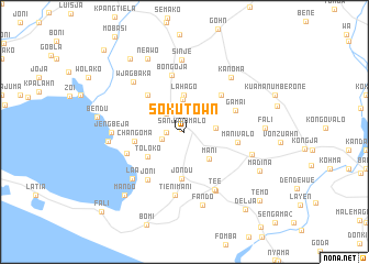 map of Soku Town